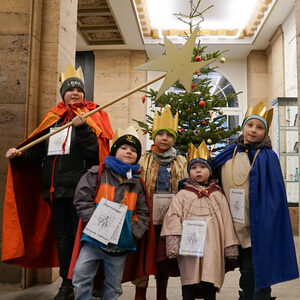 Sternsinger im Bottroper Rathaus 2025