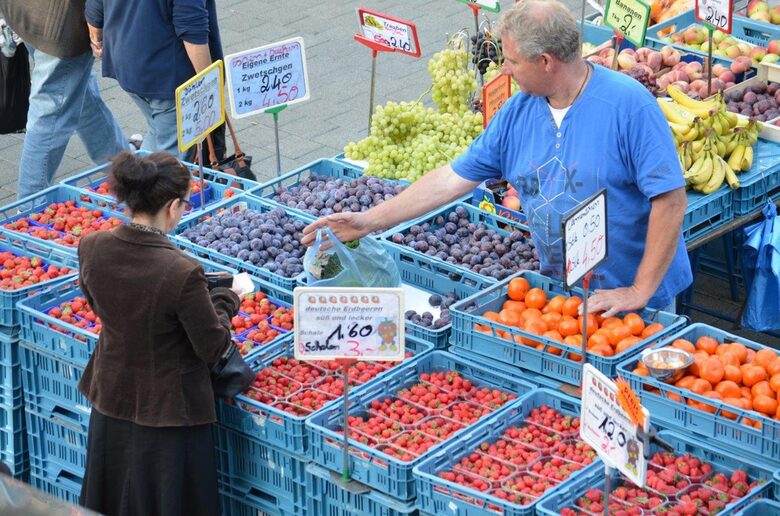 Bottroper Wochenmarkt