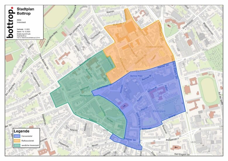 Geplante Stadtumbaugebiete