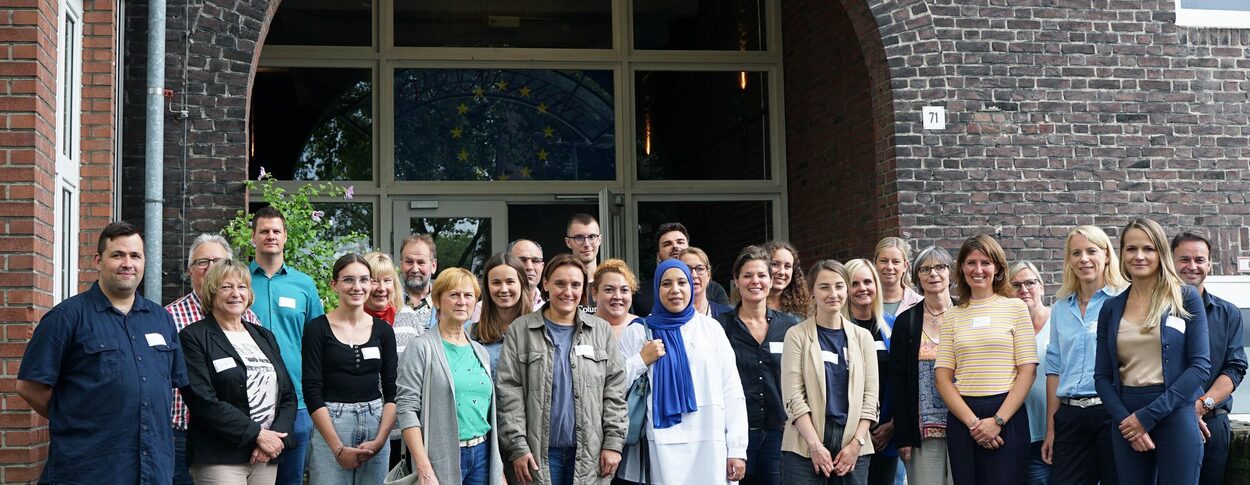 Gruppenfoto Begrüßungsveranstaltung