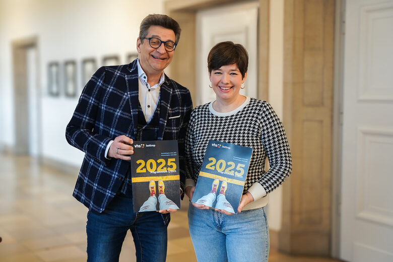 Holger Gruner und Nina Wessinghage präsentieren neues Programmheft