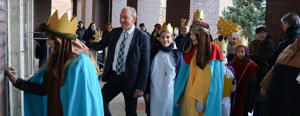 Sternsinger im Rathaus