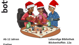 Plakat Spieleabend "Dungeons and Dragons - Weihnachtsspecial"